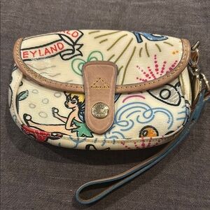 Dooney and Bourke Multicolor Wristlet